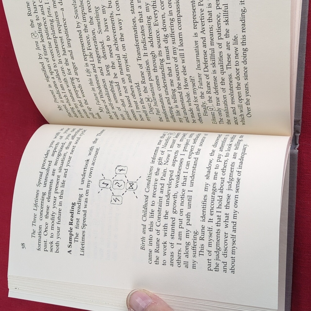 The Book Of Runes Set With Rune Stones - Picture 9 of 16